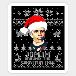 Scott Joplin Around The Christmas Tree Funny Sticker